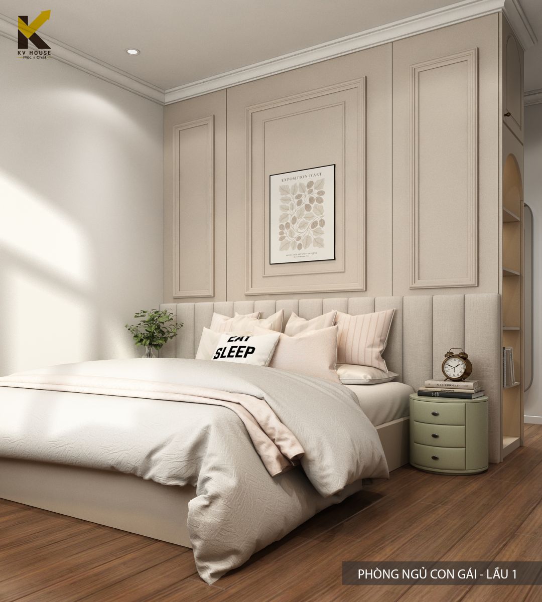 Thiết Kế Nội Thất Biệt Thự Đẹp Hiện Đại Anh Công Bình Dương 22