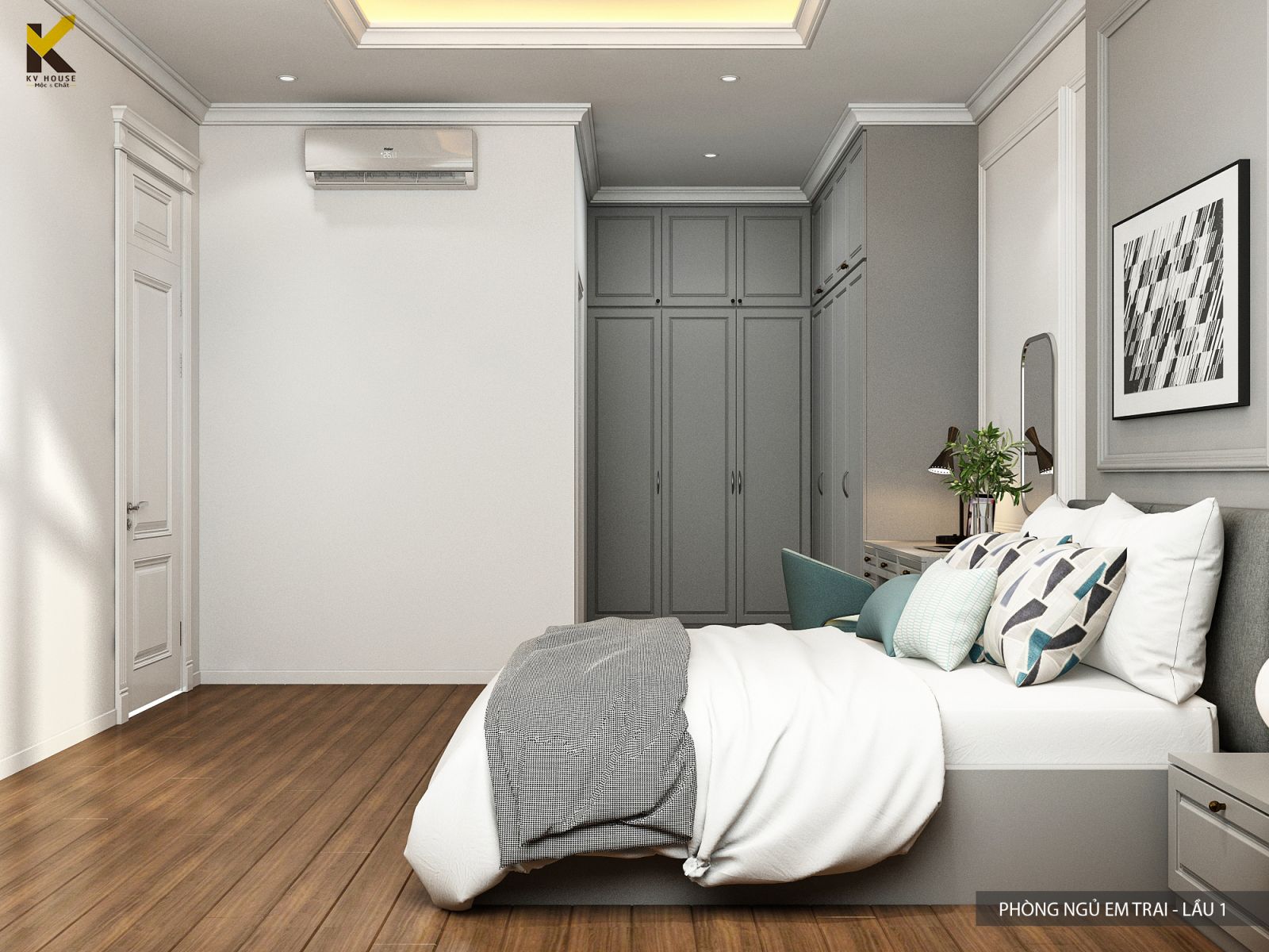 Thiết Kế Nội Thất Biệt Thự Đẹp Hiện Đại Anh Công Bình Dương 