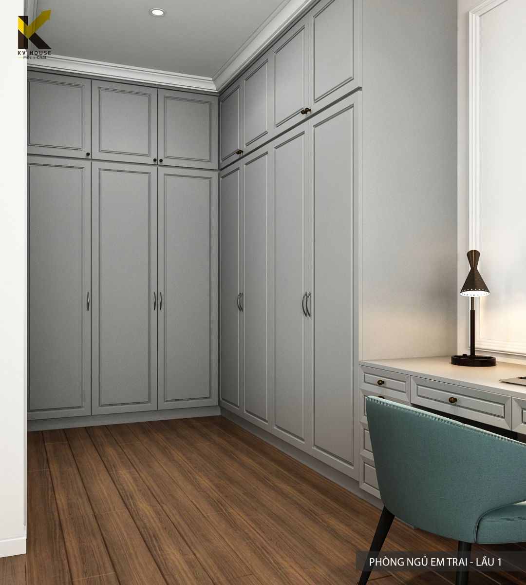 Thiết Kế Nội Thất Biệt Thự Đẹp Hiện Đại Anh Công Bình Dương 29