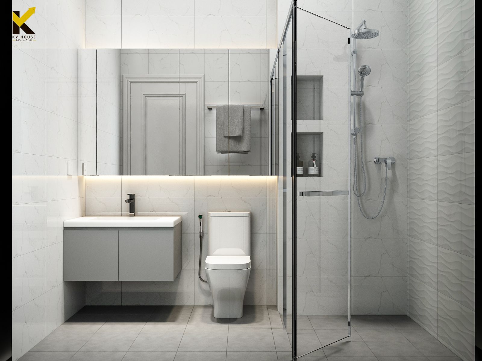 Thiết Kế Nội Thất Biệt Thự Đẹp Hiện Đại Anh Công Bình Dương 30