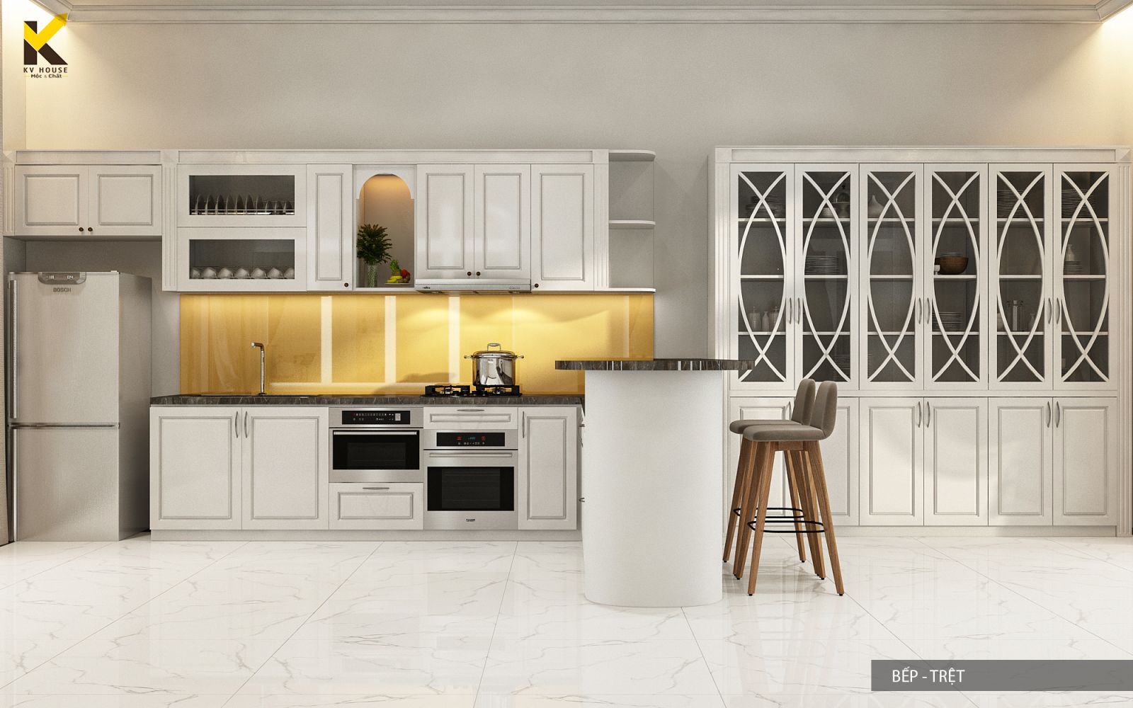 Thiết Kế Nội Thất Biệt Thự Đẹp Hiện Đại Anh Công Bình Dương 5