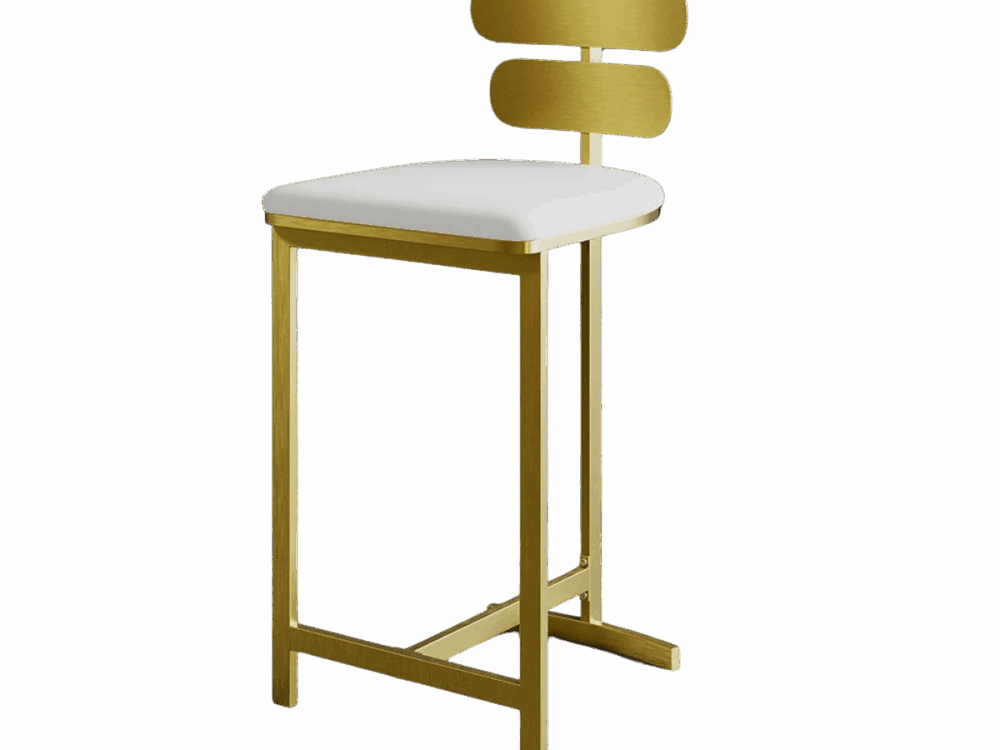 Ghế Bar Thân Kim Loại Da PU