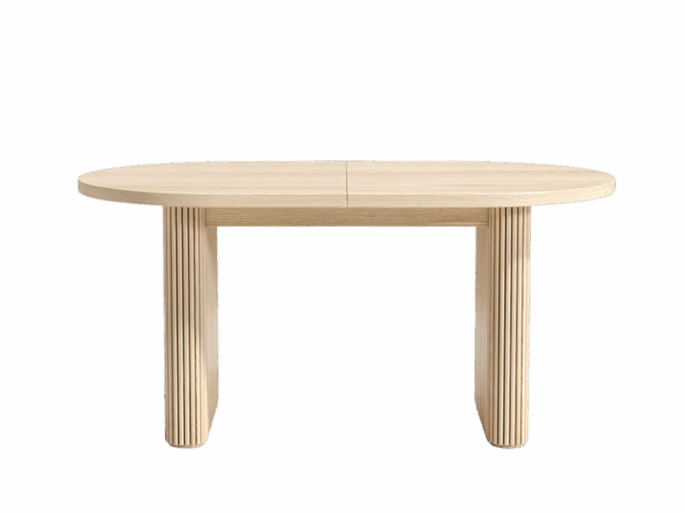 Bàn Ăn Gỗ Xoài (Cơ Chế Mở Rộng) Japandi Style