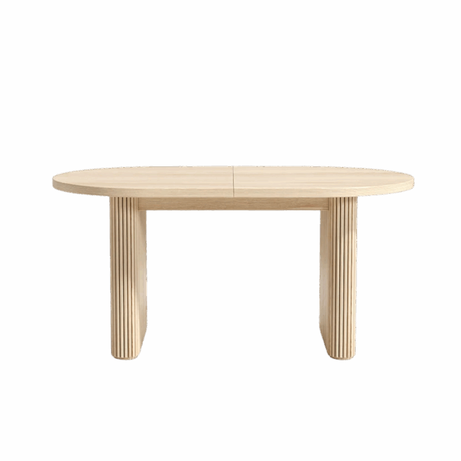 Bàn Ăn Gỗ Xoài (Cơ Chế Mở Rộng) Japandi Style