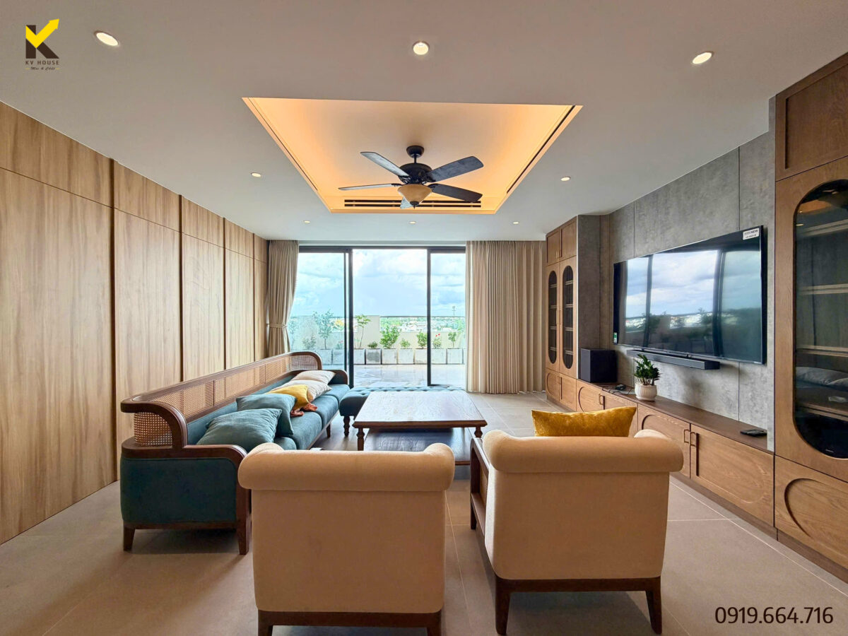 Thiết kế thi công nội thất Penthouse Cần Thơ 1