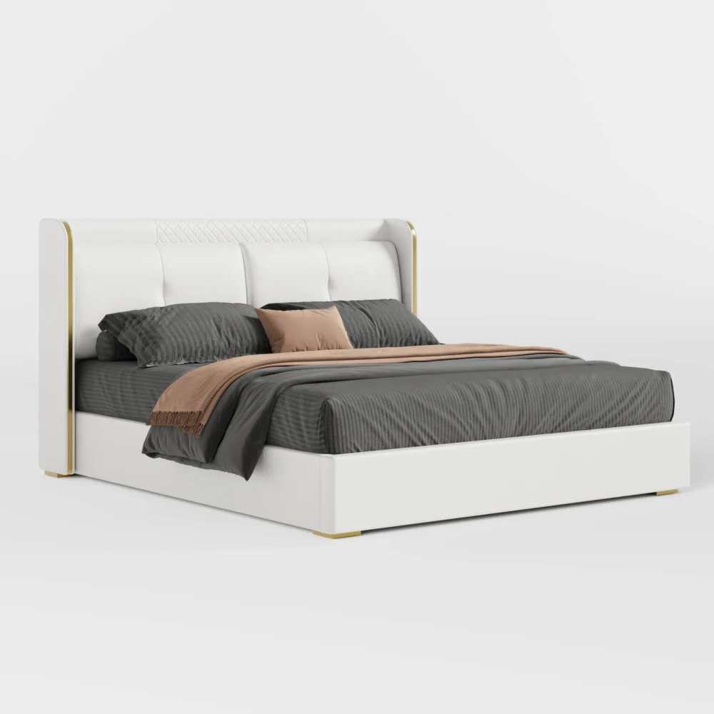 Giường Ngủ Gỗ Thông Cao Cấp - Hình ảnh 2