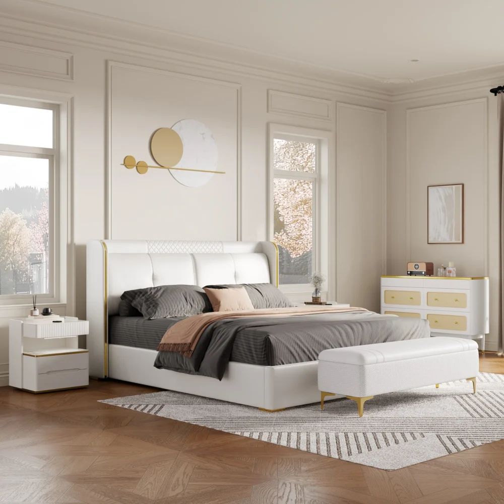 Giường Ngủ Gỗ Thông Cao Cấp - Hình ảnh 6