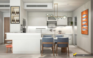 Thiết kế thi công nội thất căn hộ cao cấp Sadora